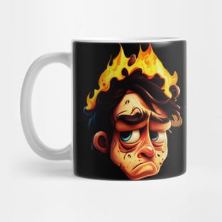 Angry Man Face Mug